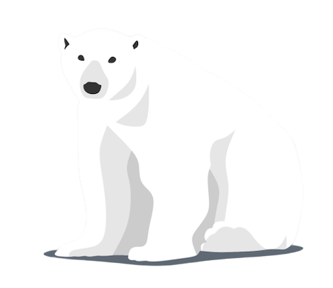 Po the polar bear